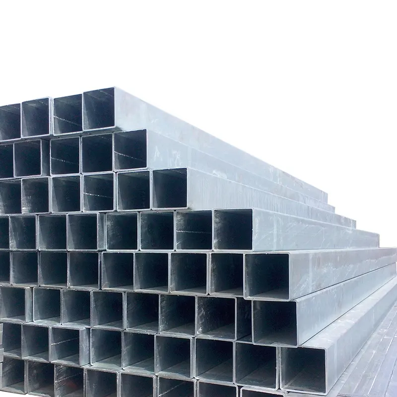 Iron JIS GS A500 BS1387 501 8inch Pipe Hot Dipped GI Tube Welding Punching Galvanized Iron ERW Galvanized Square Steel 12m 5 Tons