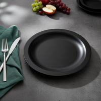 Plateau en plastique PP de qualité alimentaire personnalisé pour supermarché, noir, blanc, transparent, pour œufs, fruits, viande, légumes, poisson, plats et assiettes