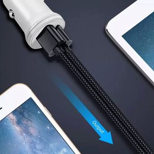 2 cổng xe Sạc Adapter sạc nhanh QC3.0 18W PD 20wdu9 <span class=keywords><strong>PAL</strong></span> <span class=keywords><strong>USB</strong></span> Loại C 38W xe sạc - Product Image 5