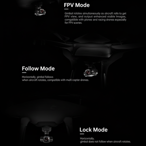 SoloGood SIYI A8 Mini 4K 8MP Ultra HD 6X Caméra à cardan à zoom numérique avec suivi intelligent de l'identification AI Caméra FPV à vision nocturne HDR - Product Image 1