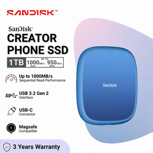 <span class=keywords><strong>SanDisk</strong></span> Creator Pro ฮาร์ดดิสก์แบบพกพา <span class=keywords><strong>SSD</strong></span> 1TB 2TB - Product Image 2