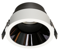Anneau de montage en aluminium pour downlight LED, cadre pour spots MR16 GU10, couvercle de plafond, version fixe