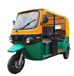 Tuk Tuk Económico Híbrido Gasolina/Eléctrico, Carrocería Abierta, Motor de 200CC-300CC Refrigerado por Agua, Triciclo <span class=keywords><strong>Taxi</strong></span> de <span class=keywords><strong>6</strong></span> <span class=keywords><strong>Plazas</strong></span> - Product Image 1