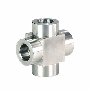 COVNA Commande Urgente Raccord de Tuyauterie en Croix NPT/BSP/G en Acier Inoxydable SS304 316 avec Filetage Femelle/Mâle Haut - Product Image 5