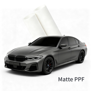 Película Protectora de Pintura para Automóviles Stealth <span class=keywords><strong>Super</strong></span> Satin Matte PPF de 7.8mil, TPU Autoregenerable, Mate Satinado, Anti-Amarilleo - Product Image 1