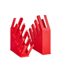 Support de rangement multifonctionnel noir Goodman BA3025 pour couvercles de gobelets à café en plastique à 4 compartiments et distributeur de gobelets en papier pour comptoir de bar