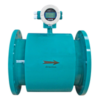 Pengukur aliran IP65/IP68 EM langsung dari pabrik untuk air, air laut, lumpur, & asam