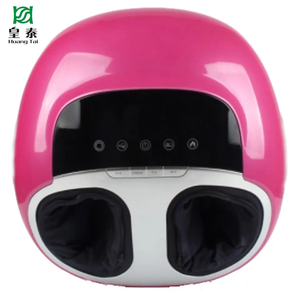 Talones de presión de aire en puntos de acupuntura infrarrojo shiatsu vibración pulso calor rodillo masajeador de pies - Product Image 3