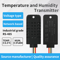 Capteur de température et d'humidité à thermistance NTC de haute précision, transmetteur de surveillance de salle de télécommunications 0-10V/RS485 Modbus RTU