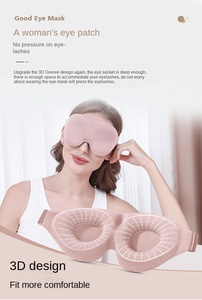 3D Eye for Sleeping Concave Molded Night <b>Sleep</b> Block Out <b>Light</b> Breathable for Women Men Adjustable <b>Sleep</b> - Product Image 4