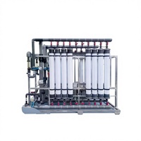 Système de purification d'eau UF à lavage automatique 1000L/H pour toute la maison/la communauté, élimine les bactéries, membrane UF 0,01μm