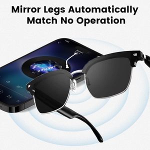 Smart Bluetooth Reading <b>Glasses</b> Bifocal Progressive Anti Blue Light Photochromic for Office Vision Care - Product Image 6