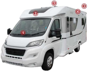 Conducción segura Estacionamiento AHD 1080P visión nocturna Cámara de coche tela de calibración 3D <span class=keywords><strong>360</strong></span> grados vista panorámica - Product Image 5