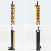 Control Remoto Industrial Inalámbrico F24-18S de Largo Alcance, Resistente al Agua, con 18 Botones y Velocidad Única para Grúas