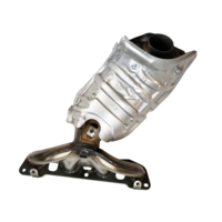 Convertisseurs catalytiques à trois voies Yueyang pour Nissan Teana 2.0, section avant, 2009-2012, Euro 1-6, surface en acier inoxydable poli, certifié EPA