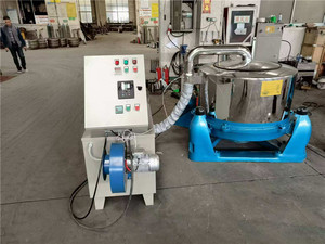 Suministro Directo de Fábrica: Extractor Centrífugo Industrial de Acero Inoxidable con Trípode y Freno de Emergencia - Product Image 6
