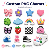 Breloques pour chaussures Crocs très vendues |   Patchs en silicone pour sabots |   Décorations de chaussures DIY pour femmes et filles