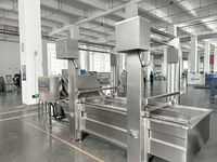Industriële voedselborstel voor aardappelen, droge borstel voor knoflook, borstel voor het reinigen van wortelen en fruit, wasapparatuur voor groenteverwerking, groentewasborstel, wasapparatuur.