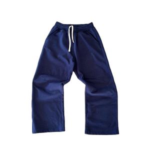 Sudadera con capucha y pantalones de chándal anchos de algodón Terry transpirable de 380 g/m² de corte holgado y estilo vintage OEM para hombre - Product Image 4