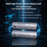 Batterie lithium-ion cylindrique haute puissance RELIANCE 21700 RS50 RS55 RH60 5000mAh 5500mAh 6000mAh 21700 5000mAh 70A