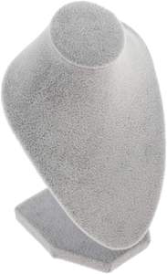 Soporte de exhibición de terciopelo negro para collares, maniquíes 3D para joyería, venta al por mayor, barato - Product Image 4