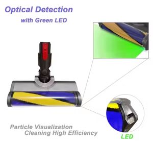 Pour <span class=keywords><strong>Dyson</strong></span> V7 <span class=keywords><strong>V8</strong></span> V10 V11 V15 aspirateur sans fil tête de moteur accessoire de sol dur détecteur de poussière de remplacement lumières <span class=keywords><strong>Laser</strong></span> - Product Image 6