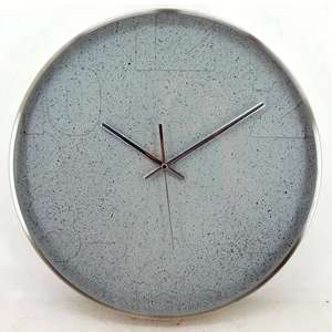 Aluminum Face Quartz Stainless Steel Wall <b>Clock</b> - Product Image 3