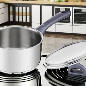 <span class=keywords><strong>Casserole</strong></span> <span class=keywords><strong>Tefal</strong></span> Daily Cook 16 cm + couvercle, compatible induction, antiadhésive, capacité 1L, base renforcée, passe <span class=keywords><strong>au</strong></span> lave-vaisselle et <span class=keywords><strong>au</strong></span> <span class=keywords><strong>four</strong></span>, en acier inoxydable - Product Image 2