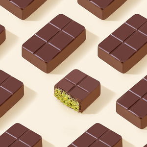 Bánh kẹo sô cô la kiểu Dubai bán buôn, nhân pistachio, sô cô la hạt phỉ, bánh ngàn lớp phủ sô cô la, hạt phủ sô cô la - Product Image 5