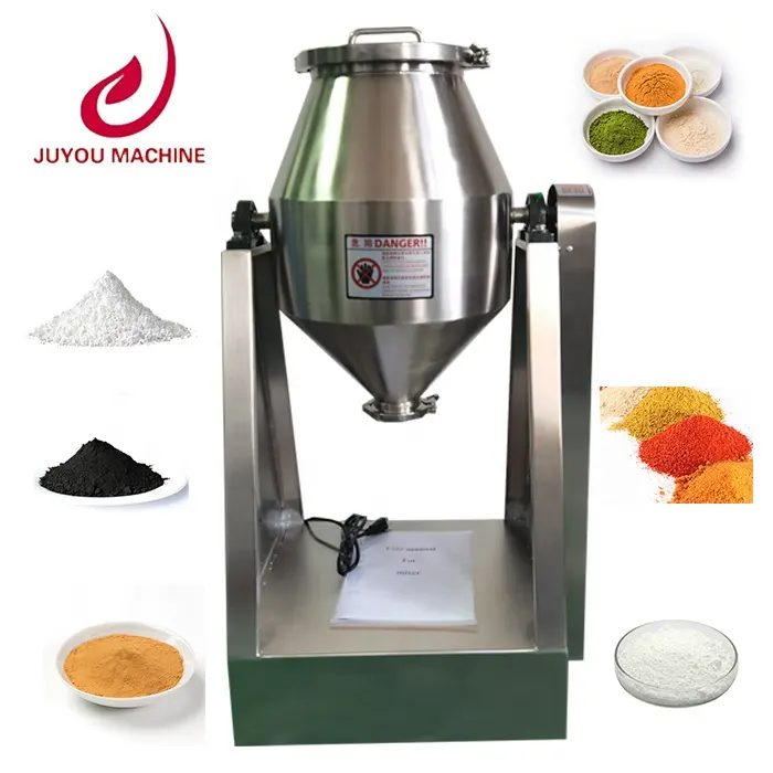 5Kg 10Kg 20Kg 50Kg 100Kg 500Kg 200Kg 45L 100L Rotary Food Lab Mixer Powder Mixing Machine