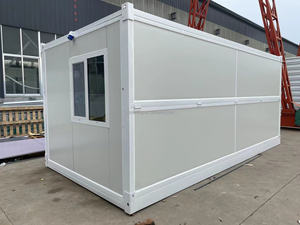 Di động gấp <span class=keywords><strong>container</strong></span> nhà thép bền 20ft Kích thước biệt thự Kinh Tế giá cho nhanh chóng nhà/văn phòng cài đặt cho phòng ngủ - Product Image 3