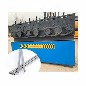 Multi-functional square tube straightening/derusting integrated machine High strength angle steel/round pipe straightener