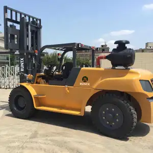 Çin Yeni 3m 5m 10 Ton Dizel Forklift Yan Kaydırma