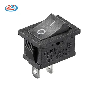 Üç hızlı güç kontrolü 250V 125V ile Qiyang tekne şeklindeki geçiş anahtarı