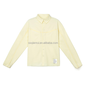 Camicia da Corsa per Uomo con Protezione UV, Asciugatura Rapida, Cuciture Piatte e Bottoni a Scatto OEM - Product Image 2