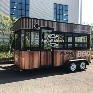 Remolque de Comida Rápida, Cocina Móvil, Hot Dogs, Sándwiches, Pizza, BBQ, Camión de Comida para Eventos al Aire Libre y Comida Callejera - Product Image 6