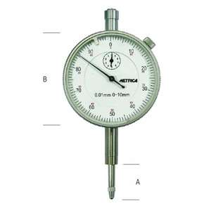 มิเตอร์-41019แสดงผลการหมุนที่แม่นยำ0-10มม.-8001066410194ไมโครเมตรและมาตรวัดหน้าปัด - Product Image 1