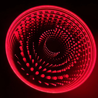 Panneau lumineux LED sans fil DMX512 3D personnalisable avec RGB et 5000K pour piste de danse de boîte de nuit IP65