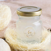 Autocollants personnalisés en feuille d'or transparente, étiquettes adhésives imperméables, emballages de luxe pour flacons de parfum
