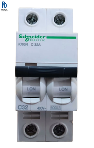 IC65N 2P C32A เบรกเกอร์วงจรขนาดเล็ก เบรกเกอร์ป้องกันกระแสเกิน เบรกเกอร์วงจรแรงดันต่ำ 2 ขั้ว 32A กระแสไฟฟ้า - Product Image 1