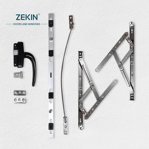 Ventanas Abatibles de Aluminio con Aislamiento Acústico y Eficiencia Energética ZEKIN, con Rotura de Puente Térmico y Vidrio Templado para Casa o Villa - Product Image 5