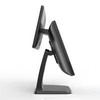 Sistema de Punto de Venta Ultrafino de 15.6 Pulgadas con Escáner, Terminal POS con Pantalla Táctil, Caja Registradora POS para Pequeñas Empresas