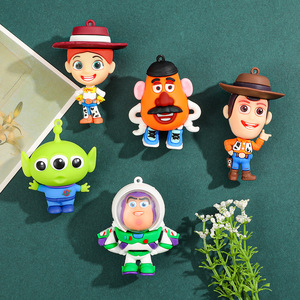 Imanes de Refrigerador Personalizados Ecológicos con Diseño de Personajes de Dibujos Animados, con Lazo para Colgar, Magnéticos, Promocionales de Anime - Product Image 2