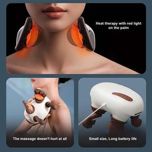 Massaggiatore per Collo Master Hand, Massaggio Profondo dei Tessuti, Massaggiatore per Collo e Spalle, Massaggiatore Elettrico Intelligente 3D con Funzione Riscaldante - Product Image 6