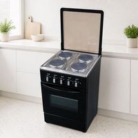 Fourneau électrique multifonctionnel autoportant 4 feux avec gril multi-plateaux pour boulangerie, fabrication directe usine OEM ODM