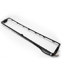 HOT Car Led Neon Accessoires d'intérieur Autos Poignées de porte Multicolore RVB LED Bande lumineuse en acrylique cachée pour voiture Lumière ambiante