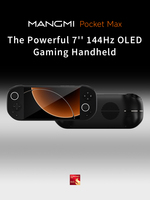Pour la console de jeu portable M Space 2.0, écran tactile de 7,0 pouces, Android 13, Wi-Fi, batterie de 5000 mAh, 10000 jeux intégrés