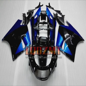 ZX-11 pour <span class=keywords><strong>KAWASAKI</strong></span> NINJA Noir Brillant <span class=keywords><strong>ZZR</strong></span> <span class=keywords><strong>1100</strong></span> ZX 11R ZX11 ZX11R 93 95 96 97 57No.22 ZZR1100 ZX-11R 1998 1999 2000 2001 Carénage - Product Image 4