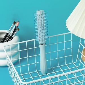 Peigne à rouleaux pour cheveux longs avec pince à boucler intégrée. Type d'airbag. Usage domestique. Peigne cylindrique rond pour le séchage des cheveux. Yunli - Product Image 6