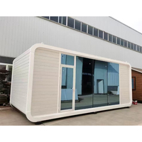 Yingrui Apple Cabin Prefab Casa de contenedores desmontable Marco de acero galvanizado Panel sándwich Color personalizable Rápido al aire libre